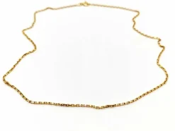Collier Maille forçat Or jaune