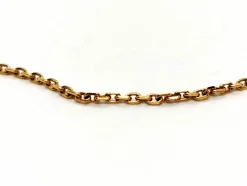 Collier Maille forçat Or jaune