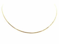 Collier Maille forçat Or jaune