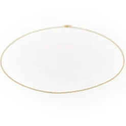 Collier Maille forçat Or jaune