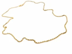 Collier Maille forçat Or jaune
