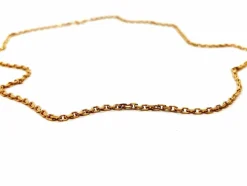 Collier Maille forçat Or jaune