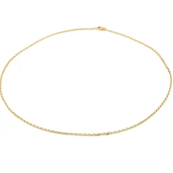Collier Maille forçat Or jaune