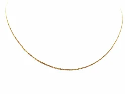 Collier Maille forçat Or jaune