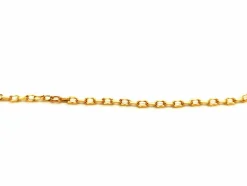 Collier Maille forçat Or jaune
