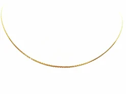 Collier Maille forçat Or jaune