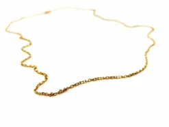 Collier Maille forçat Or jaune