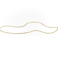 Collier Maille forçat Or jaune