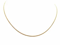 Collier Maille forçat Or jaune