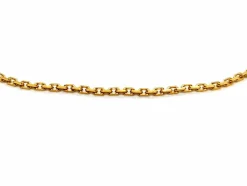 Collier Maille forçat Or jaune