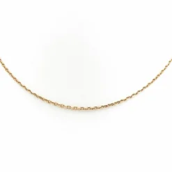 Collier Maille forçat Or jaune
