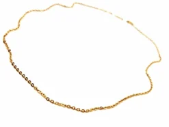 Collier Maille forçat Or jaune