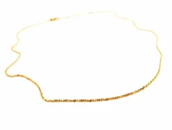 Collier Maille forçat Or jaune