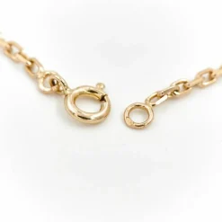 Collier Maille forçat Or jaune