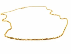 Collier Maille forçat Or jaune