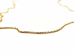 Collier Maille forçat Or jaune