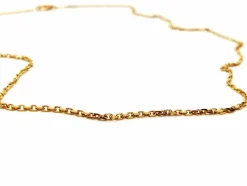 Collier Maille forçat Or jaune