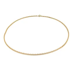 Collier Maille forçat Or jaune