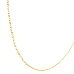Collier Maille forçat Or jaune