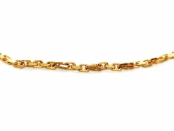 Collier Maille forçat Or jaune