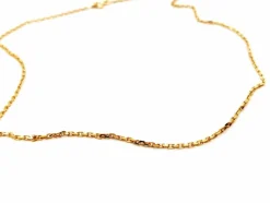 Collier Maille forçat Or jaune