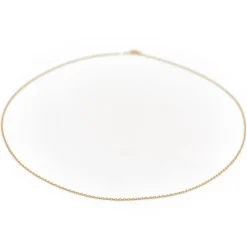 Collier Maille forçat Or jaune
