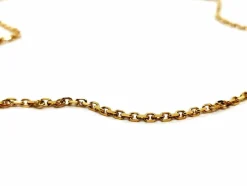 Collier Maille forçat Or jaune