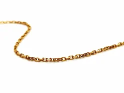 Collier Maille forçat Or jaune