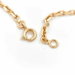 Collier Maille forçat Or jaune