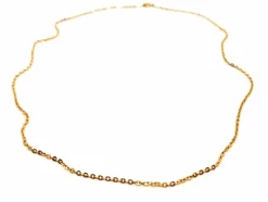 Collier Maille forçat Or jaune