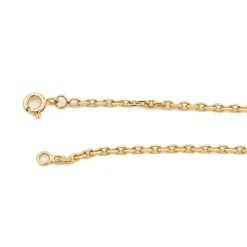 Collier Maille forçat Or jaune