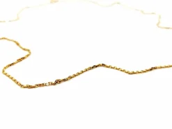 Collier Maille forçat Or jaune