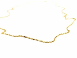 Collier Maille forçat Or jaune