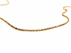 Collier Maille forçat Or jaune