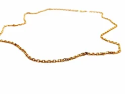 Collier Maille forçat Or jaune