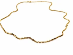 Collier Maille forçat Or jaune