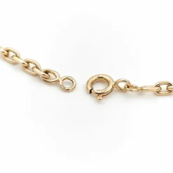 Collier Maille forçat Or jaune