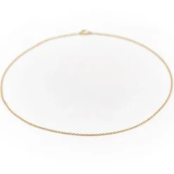 Collier Maille forçat Or jaune
