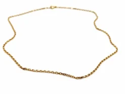 Collier Maille forçat Or jaune