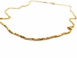 Collier Maille forçat Or jaune