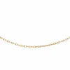 Collier Maille forçat Or rose