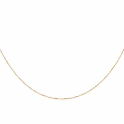 Collier Maille forçat Or rose