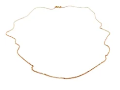 Collier Maille forçat Or rose