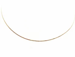 Collier Maille forçat Or rose