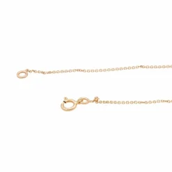 Collier Maille forçat Or rose