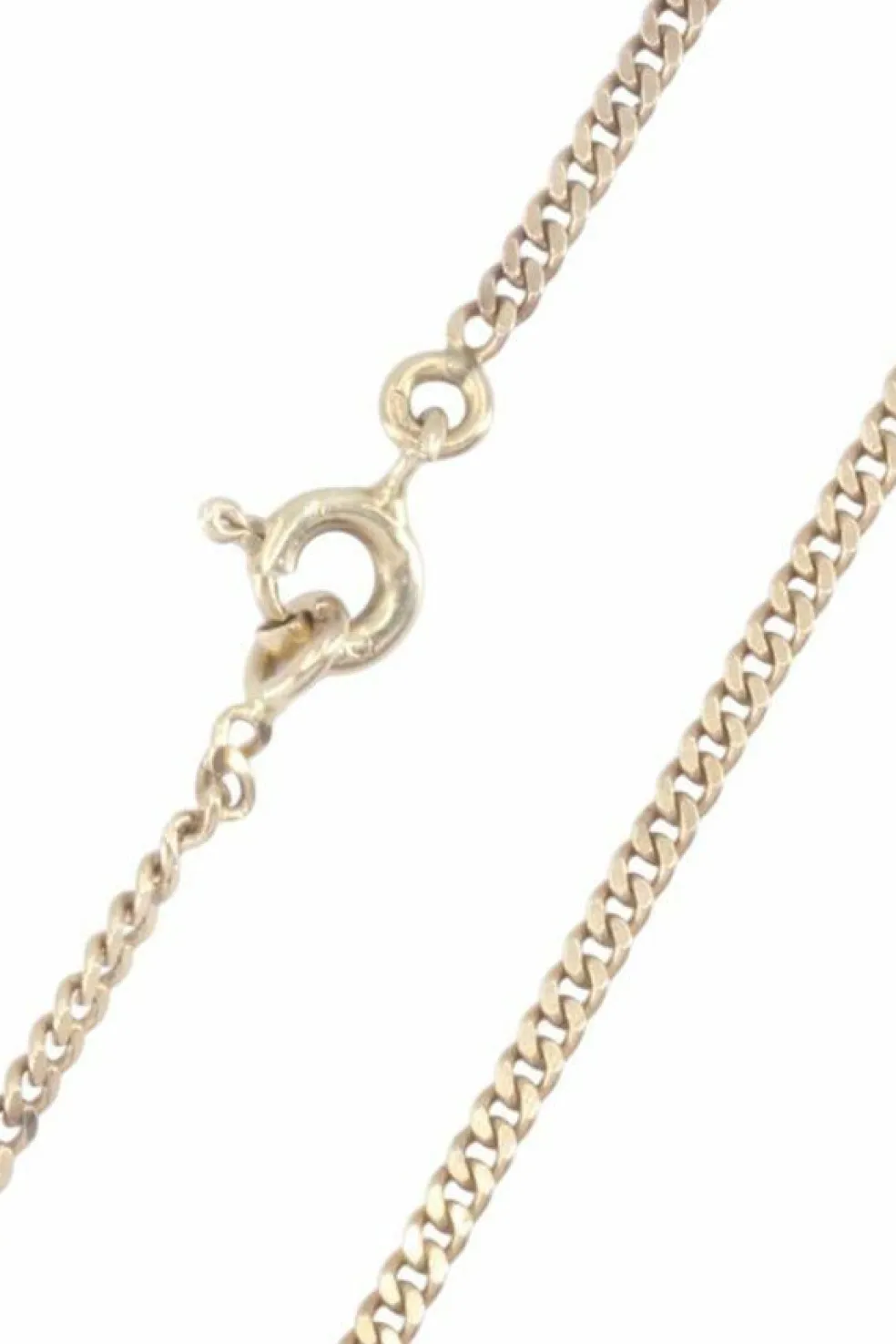 Collier maille gourmette or jaune