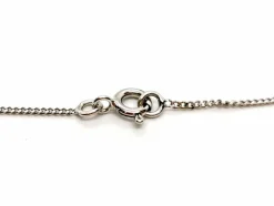 Collier Maille gourmette Or blanc