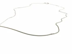 Collier Maille gourmette Or blanc