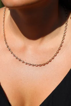 Collier Maille grain de café Or jaune