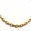 Collier Maille grain de riz Or jaune